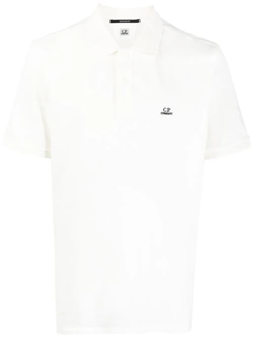 polo con logo ricamato C.P. Company | 16CMPL094A005263W103